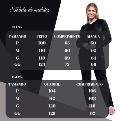 Imagem de Pijama De Inverno Plush Quentinho Pelinhos Tecido Mantinha Frio Inverno