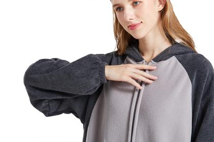 Imagem de Pijama de macacão DELEY Axolotl, fantasia unissex de Halloween para adultos