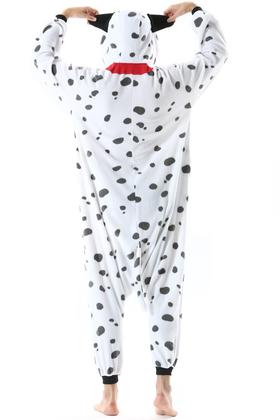 Imagem de Pijama de Natal com macacão DarkCom Dalmatian Adult Polar Fleece