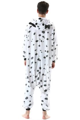 Imagem de Pijama de Natal com macacão DarkCom Dalmatian Adult Polar Fleece