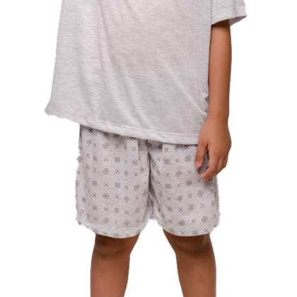 Imagem de Pijama Diones Com Shorts Estampado e Conforto Infantil