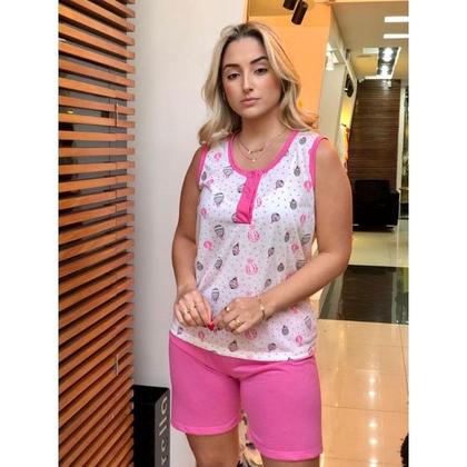 Imagem de Pijama Feminino Camiseta com Abertura Para Amamentar e Para gestante