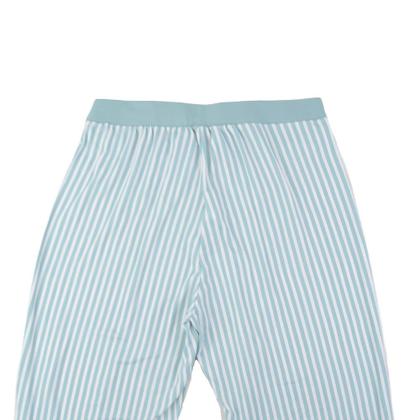 Imagem de Pijama Feminino Danka Listras e Poá Plus Size Verde - 012019