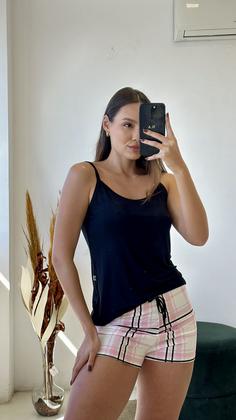 Imagem de Pijama Feminino De Verão Alça Listra  Empório do Algodão