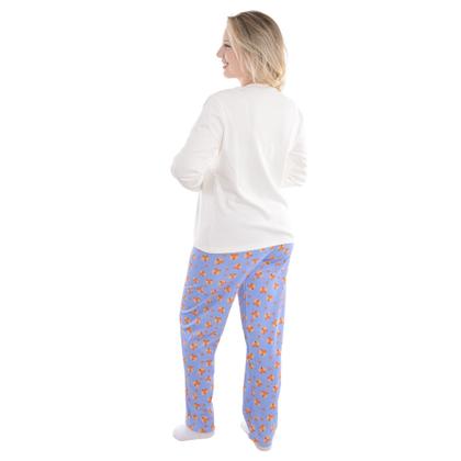 Imagem de Pijama Feminino Gestante Canelado Madam Victory