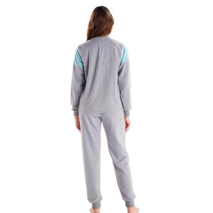 Imagem de Pijama Feminino Longo Moletinho Pzama 40488 Pinguim