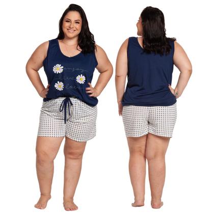 Imagem de Pijama Feminino Plus Size Regata Verão