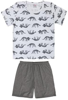 Imagem de Pijama Infantil 100% Algodão Em Várias Estampas Nº 4 Ao 10