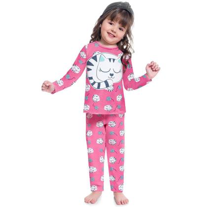 Imagem de Pijama Infantil Feminino Blusa + Calça Kyly