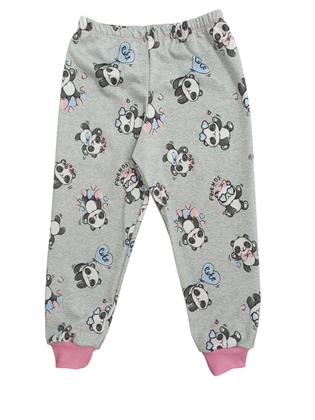 Imagem de Pijama infantil feminino manga longa inverno quentinho moletinho flanelado por dentro 0 a 4 anos