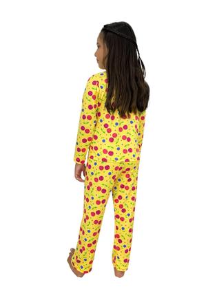 Imagem de Pijama Infantil Feminino Manga Longa Quentinho Suede