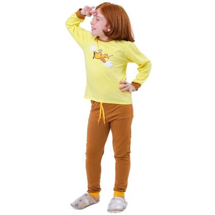 Imagem de Pijama Infantil Inverno com Estampas Interativas, Tecido Macio e Confortável