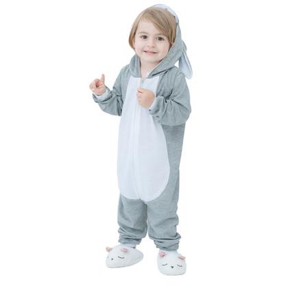Imagem de Pijama Infantil Macacão Kigurumi Fantasia Coelho Festa