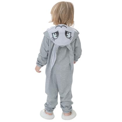 Imagem de Pijama Infantil Macacão Kigurumi Fantasia Coelho Festa