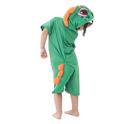 Imagem de Pijama Infantil Macacão Kigurumi Fantasia Dinossauro