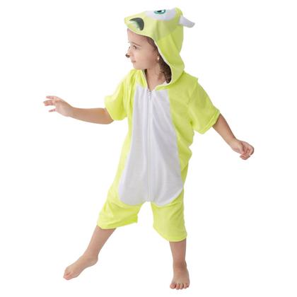 Imagem de Pijama Infantil Macacão Kigurumi Fantasia Monstro Parmalat