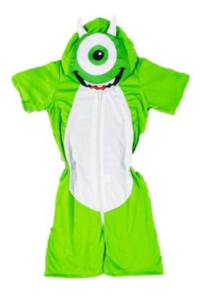 Imagem de Pijama Infantil Macacão Kigurumi Fantasia Monstro Parmalat
