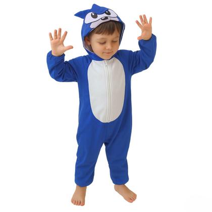 Imagem de Pijama Infantil Macacão Kigurumi Fantasia Personagem Parmala