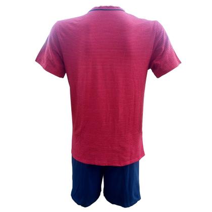 Imagem de Pijama Infantil Masculino Modo Avião Listrado - 07665