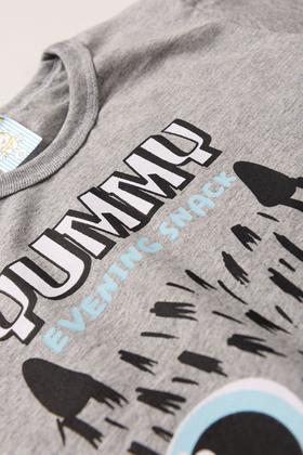 Imagem de Pijama Infantil Masculino Verão Yummy - Hey Kids - Mescla
