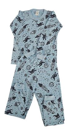Imagem de Pijama Infantil Menino 100% ALGODÃO com Punho  Leve, Macio e Charmoso