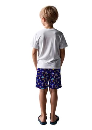 Imagem de Pijama Infantil SHORT E BLUSA DAVI SONIC Personagens Roupa De Dormir