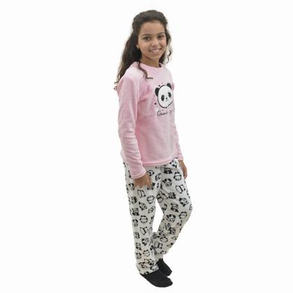 Imagem de Pijama juvenil majestosa fleece victory