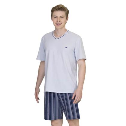 Imagem de Pijama Juvenil Masculino Modo Avião 100% algodão - 07663