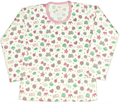 Imagem de PIJAMA JUVENIL MOLETOM FLANELADO VÁRIAS ESTAMPAS Nº 10 AO 16