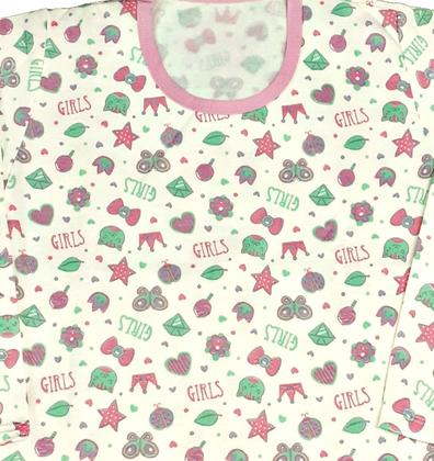 Imagem de PIJAMA JUVENIL MOLETOM FLANELADO VÁRIAS ESTAMPAS Nº 10 AO 16