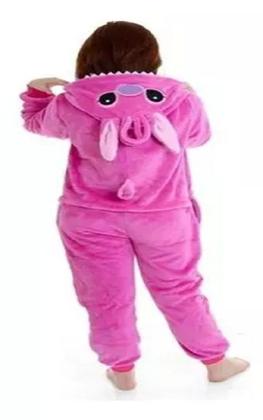 Imagem de Pijama Kigurumi Lilo Stitch Angel Infantil Macacão Filme Cosplay