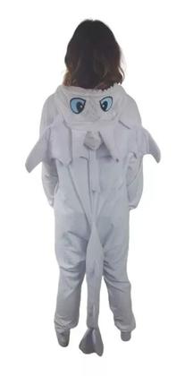 Imagem de Pijama Kigurumi Macacão Dragão Fúria Da Luz Infantil A Pronta Entrega