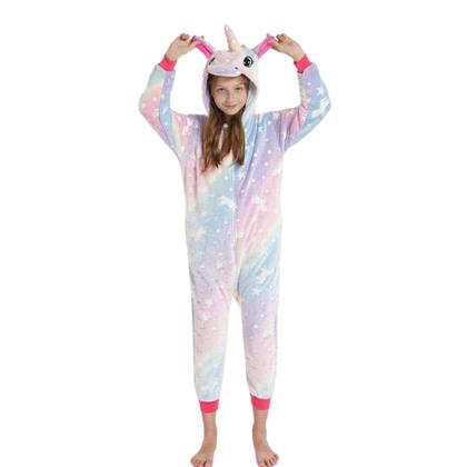 Imagem de Pijama Kigurumi Unicórnio Infantil Brilha No Escuro