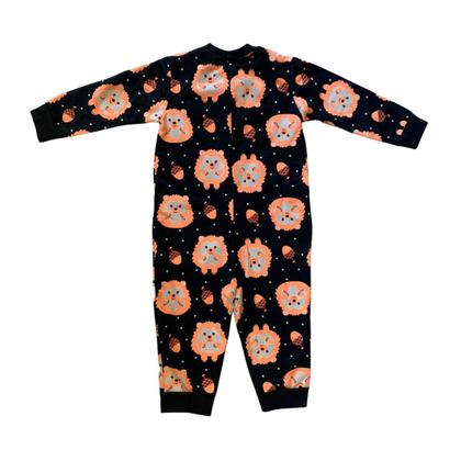 Imagem de Pijama Kyly Bichinho Manga Longa Azul Marinho
