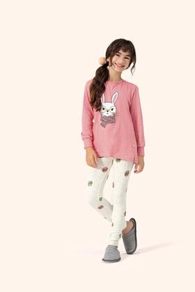 Imagem de Pijama legging menina infjuv coelho lua encantada ref 968