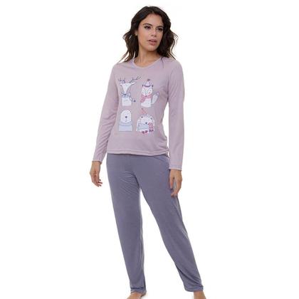 Imagem de Pijama Longo Bichinhos Doce Luar 5220