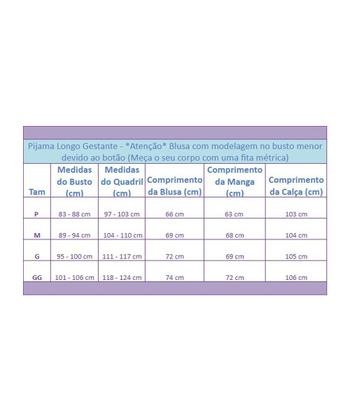 Imagem de Pijama Longo Maternidade com Botões estampa Snoopy Linda Gestante