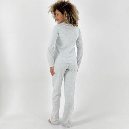 Imagem de Pijama Lua Encantada Americano Manga Longa com Calça Feminino