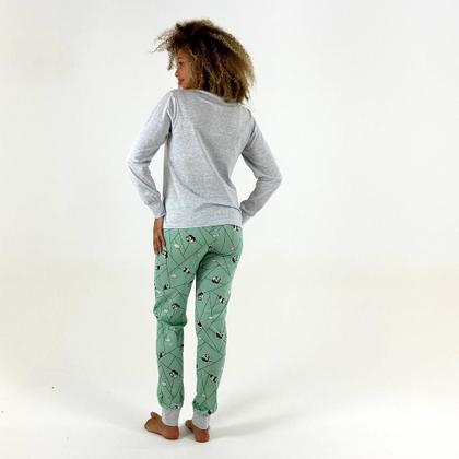 Imagem de Pijama Lua Encantada Manga Longa com Calça Feminino