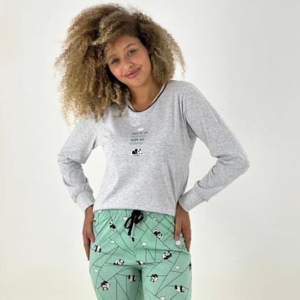 Imagem de Pijama Lua Encantada Manga Longa com Calça Feminino
