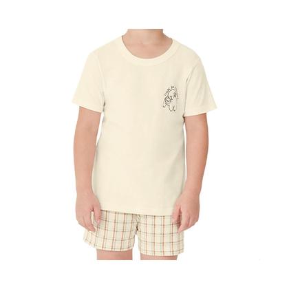 Imagem de Pijama Malwee Kids Menino Meia Manga 30753 Bege Claro