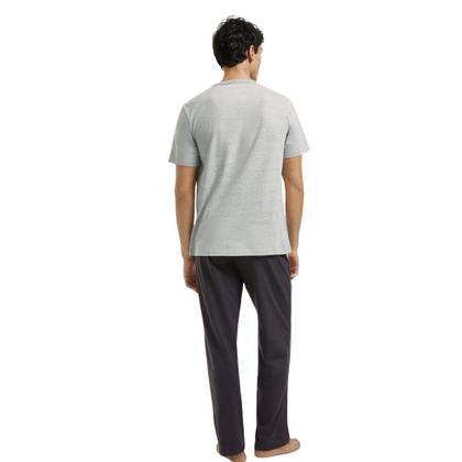 Imagem de Pijama Manga Curta com Calça Hering Masculino 7CUD