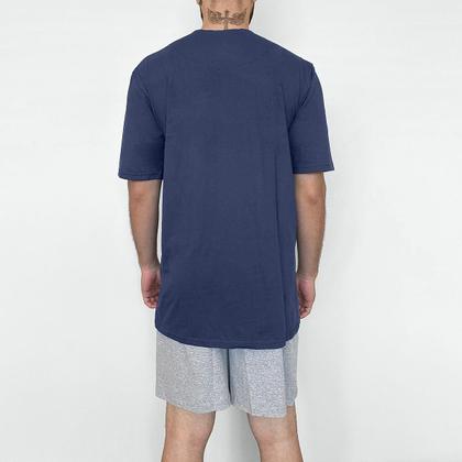 Imagem de Pijama Masculino Algodão Gola Redonda Plus Size Usee Brasil