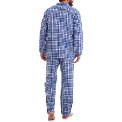 Imagem de Pijama Masculino Flanela 100% Algodão Xadrez