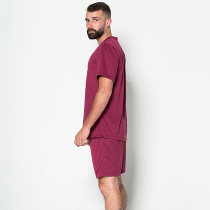 Imagem de Pijama Masculino Liso Curto Short e Camisa Verão