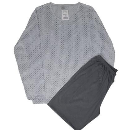 Imagem de Pijama Masculino Longo Plus Size  - Izitex