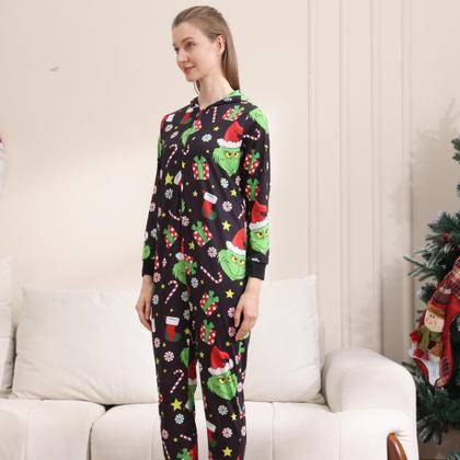 Imagem de Pijama Onesie FOTN para adultos e família combinando S701