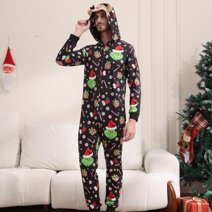 Imagem de Pijama Onesie FOTN para adultos e família combinando S701