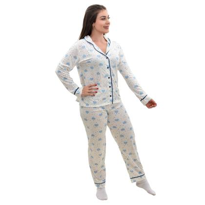 Imagem de Pijama Print Americano Meia Malha Victory