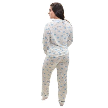 Imagem de Pijama Print Americano Meia Malha Victory